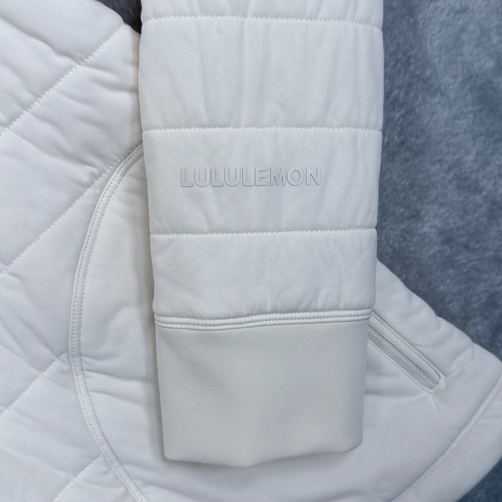 Lululemon Dynamic Movement Puffer Hoodie Womens 6 Pullover Quilted Sweatshirt - Picture 6 of 10
